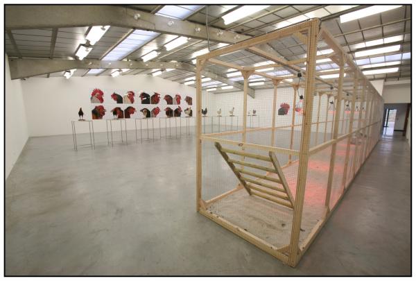 Expo, The Cosmopolitan Chicken Project / Ten generations, Deweer Art Gallery, Otegem, (B)