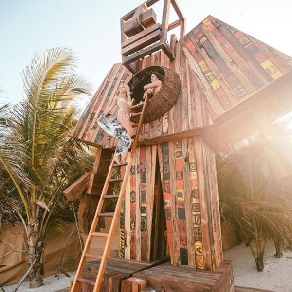 Cosmogolem, Tulum, Mexico © Koen Vanmechelen, 2019