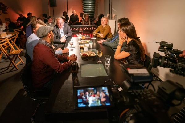 Cosmocafe, Human Rights Pavilion, Art The Hague, 2019 © Koen Vanmechelen photo Kris Vervaeke Cosmocafe, Human Rights Pavilion, Art The Hague, 2019 © Koen Vanmechelen photo Kris Vervaeke