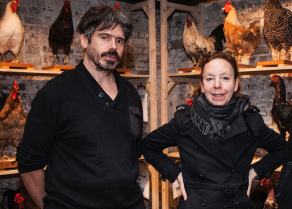 Jill Silverman van Coenegrachts and Koen Vanmechelen, London, 2014