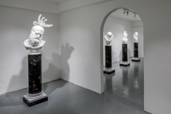 Koen Vanmechelen - Burning Falls, Exhibition View - photo credit Francesco Allegretto Koen Vanmechelen - Burning Falls, Exhibition View - photo credit Francesco Allegretto