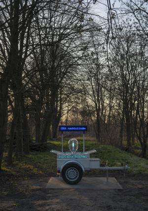 nstead of Sleeping © Koen Vanmechelen, photo Kris Vervaeke