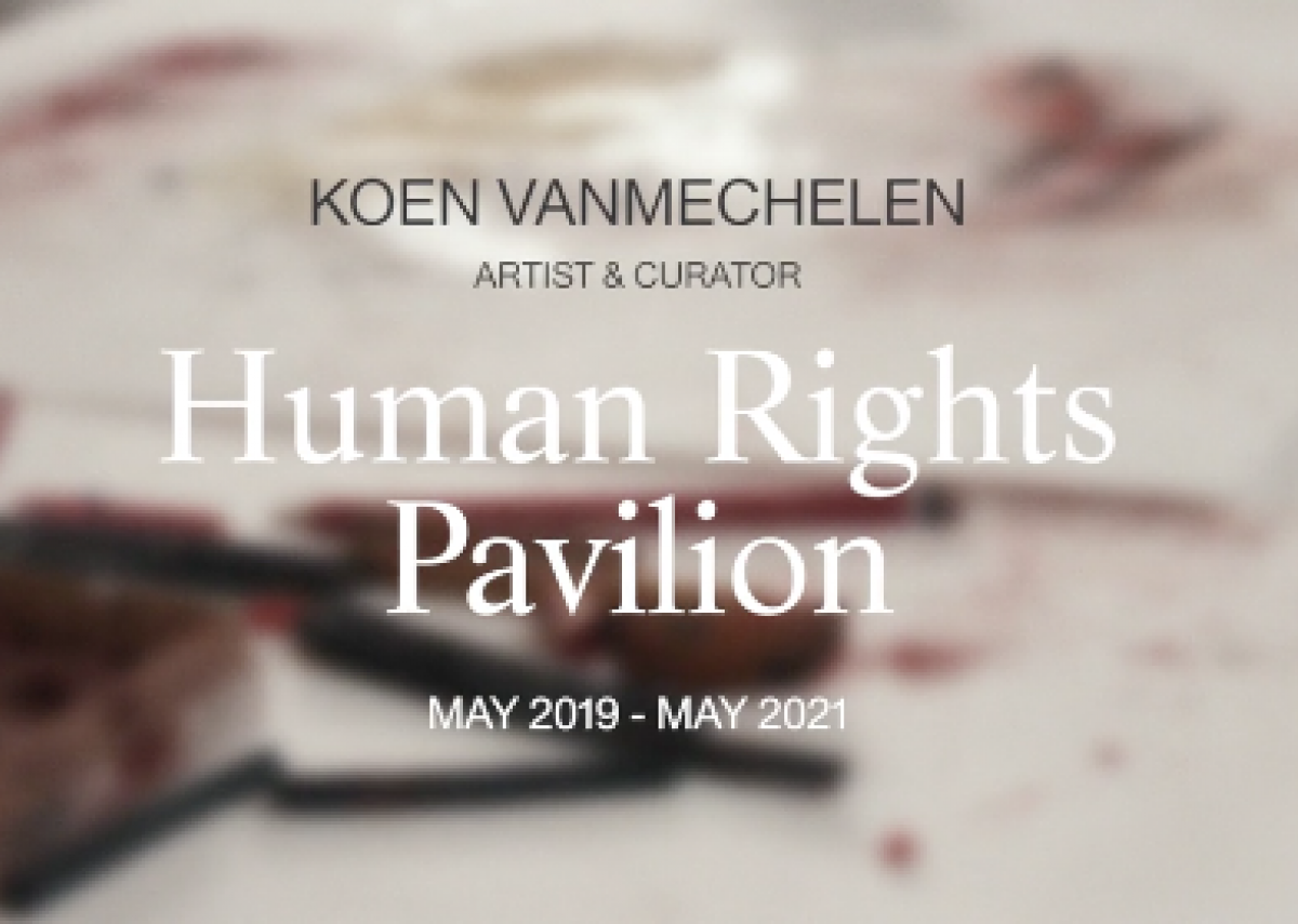 Cosmocafe, Human Rights Pavilion © Koen Vanmechelen